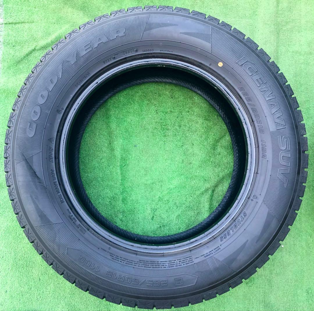 タイヤ・ホイール MN  265/60 R18 GOODYEAR ICENAVI SUV
