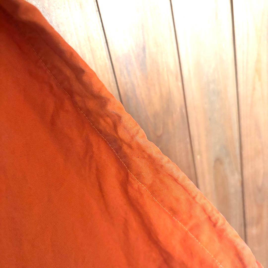 東洋 gold COTTON WEATHER  PARKA オレンジ