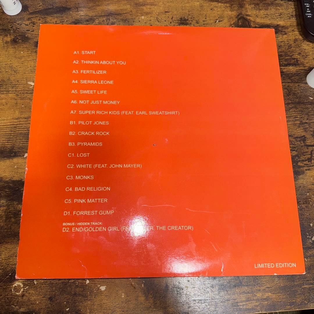 洋楽 Frank Ocean channel ORANGE