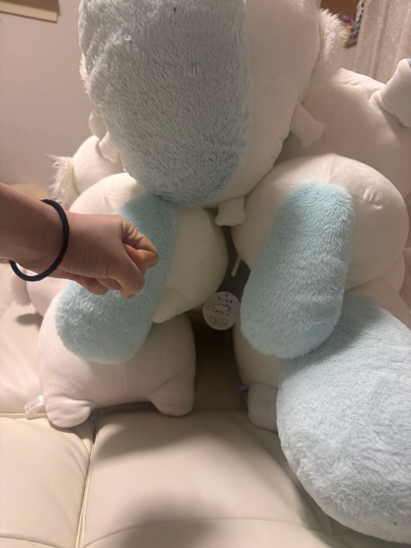 大量のモモンガのぬいぐるみ