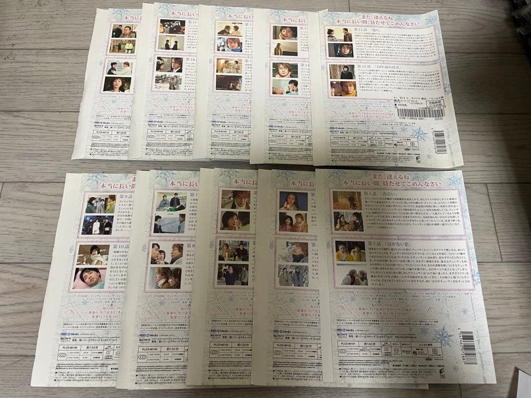 冬のソナタ 韓国KBS ノーカット完全版　全巻　DVD