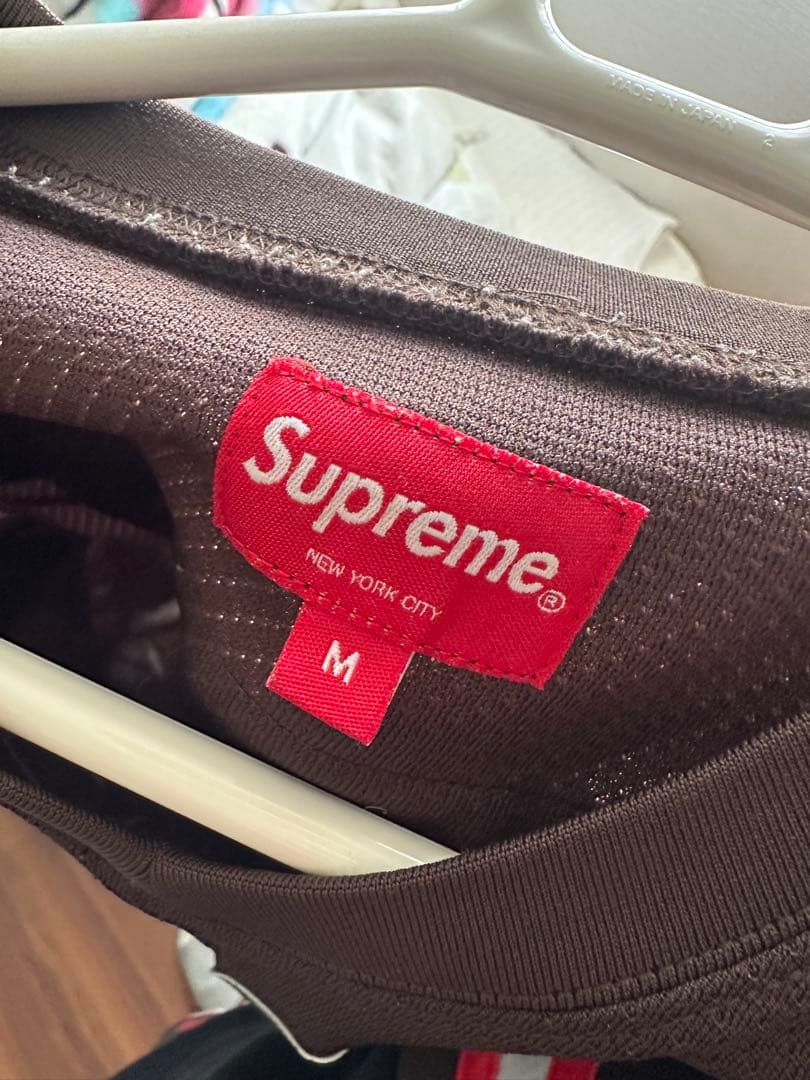 トップス Supreme Faux Croc Football Jersey M