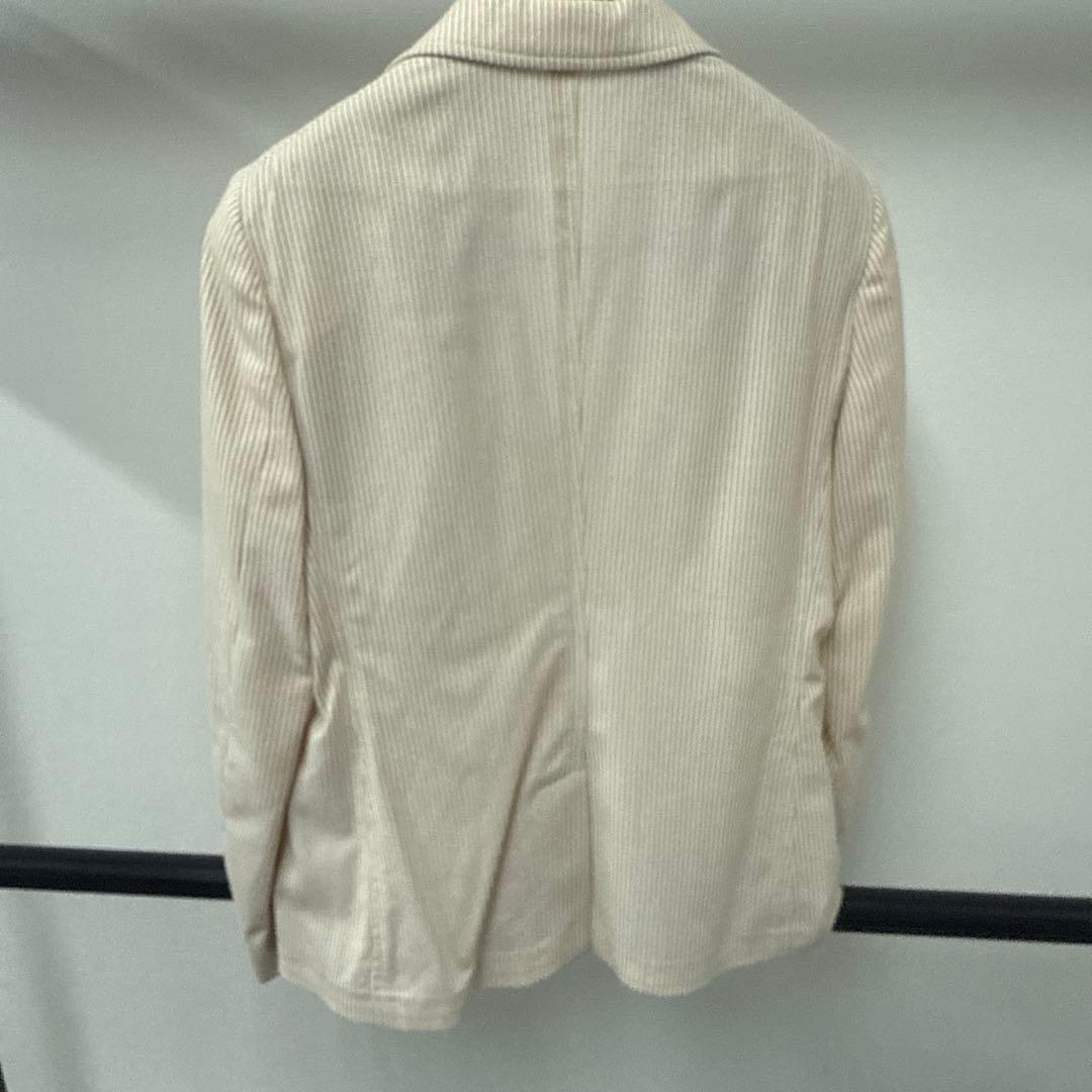 ヒ*シ様 LARDINI ジャケット　未使用品　44 ストライプ　レディース　L
