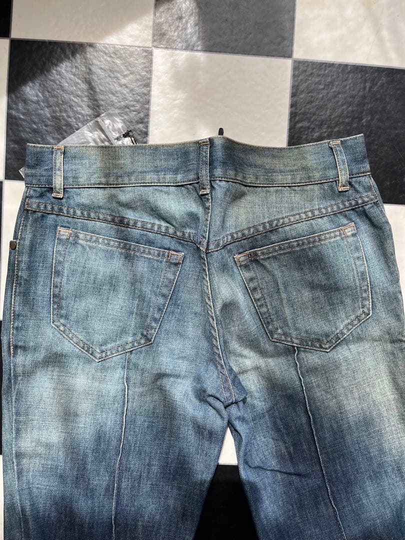 すきAlexanderMcQUEEN レースアップ ジーンズ マックイーン