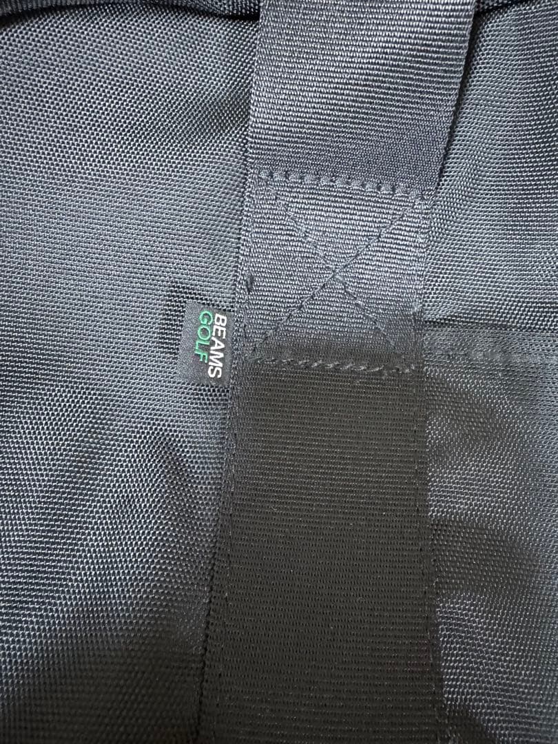BEAMS GOLF ボストンバッグ　美品　ブラック