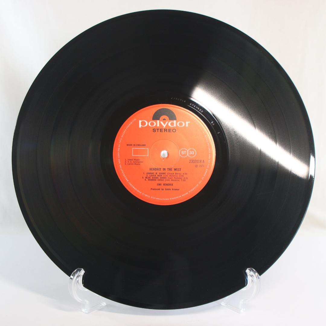 英LP Jimi Hendrix In The West UK初回オリジナル盤