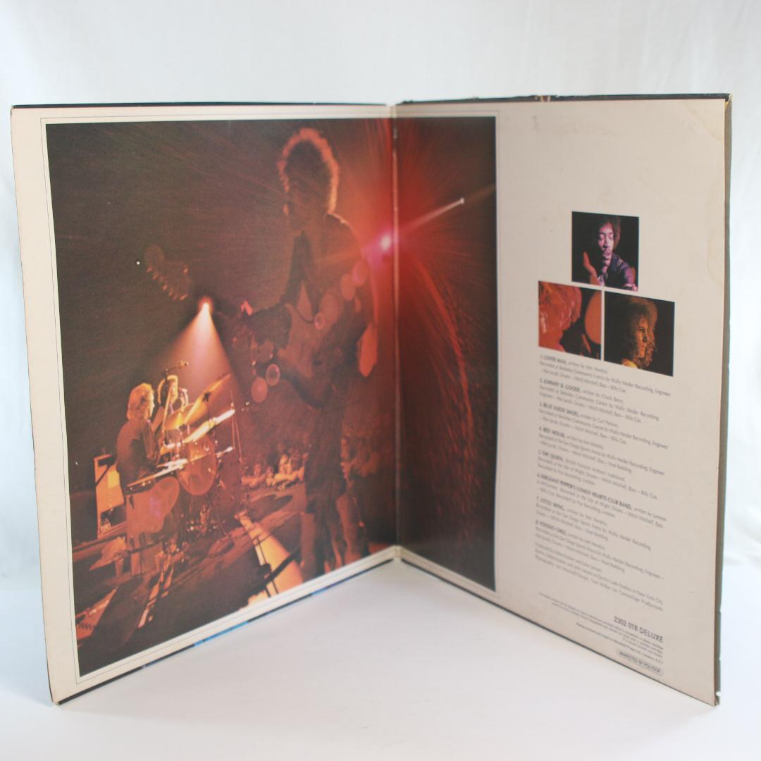 英LP Jimi Hendrix In The West UK初回オリジナル盤