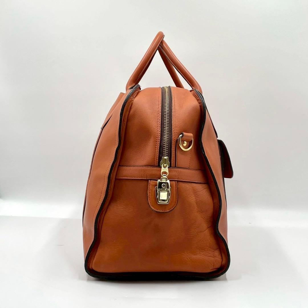 【美品】 PORTER ポーター バロン 2way ボストンバッグ キャメル