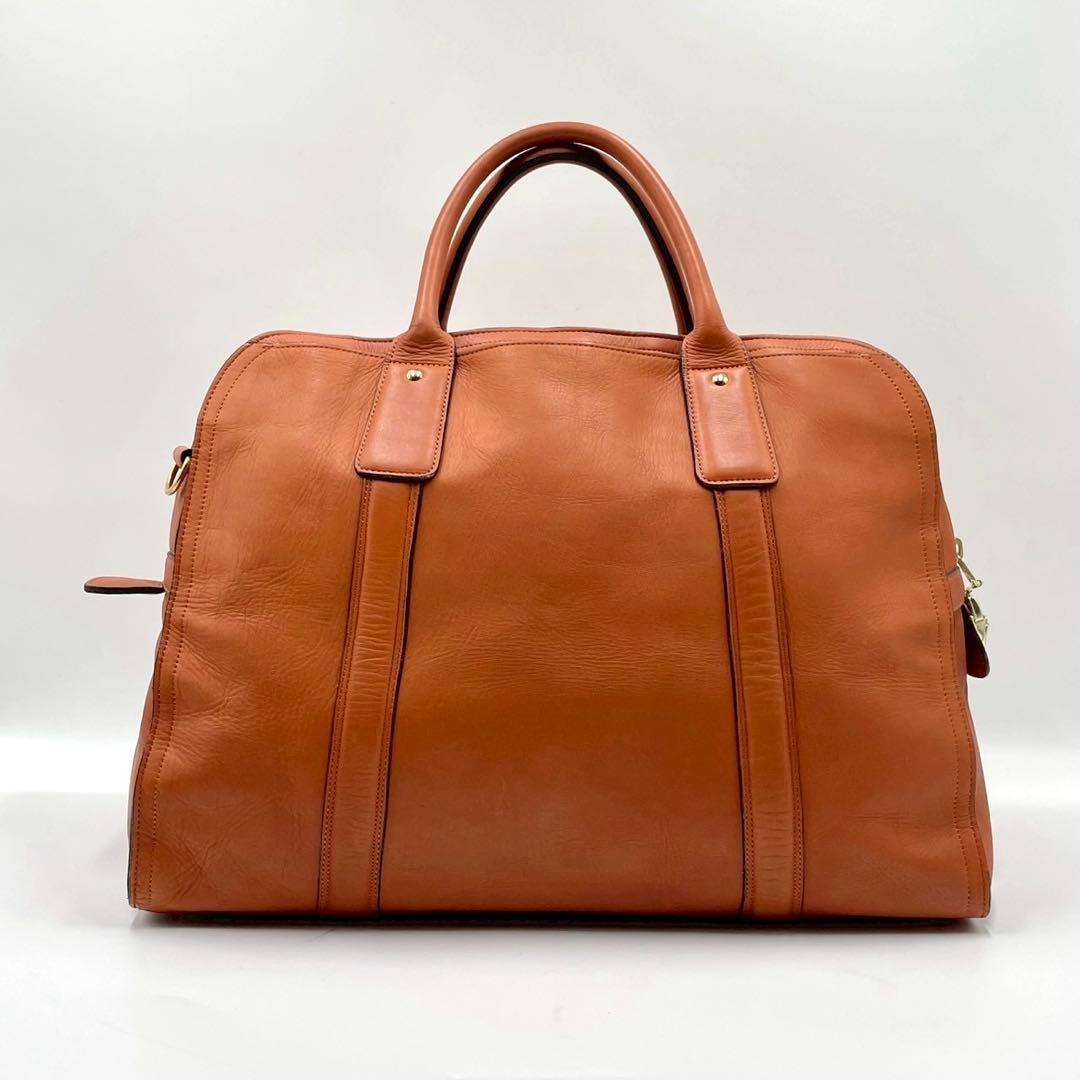 【美品】 PORTER ポーター バロン 2way ボストンバッグ キャメル