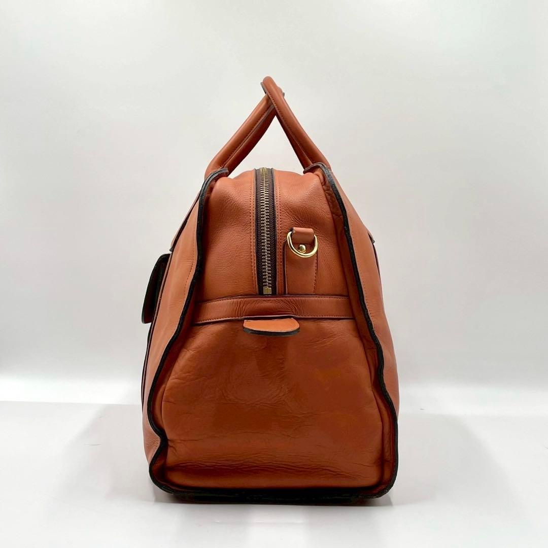 【美品】 PORTER ポーター バロン 2way ボストンバッグ キャメル