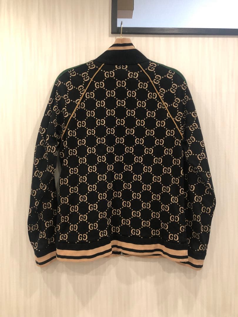 GUCCI GGジップアップ トップス ブルゾン ジャージ