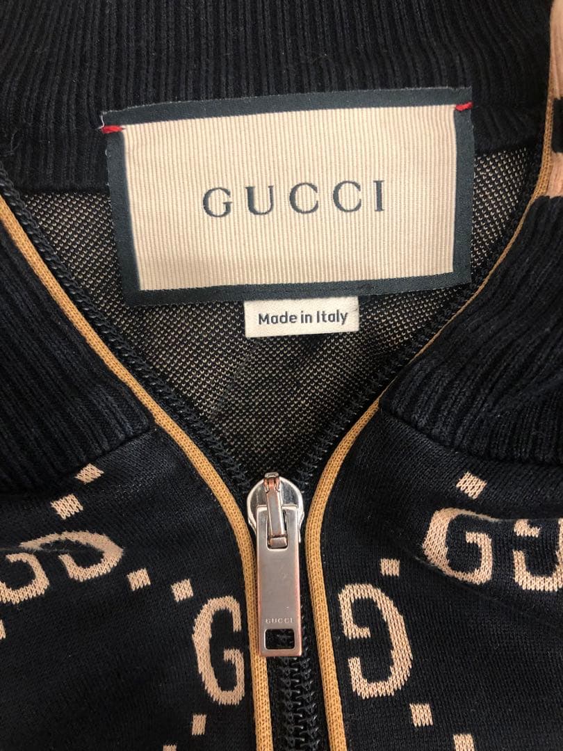 GUCCI GGジップアップ トップス ブルゾン ジャージ