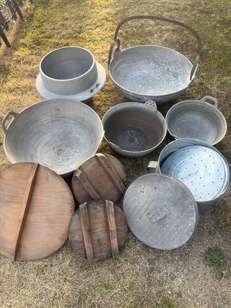 3/8までのお値下げです！　レトロ　アンティーク　鍋　釜　など　セット