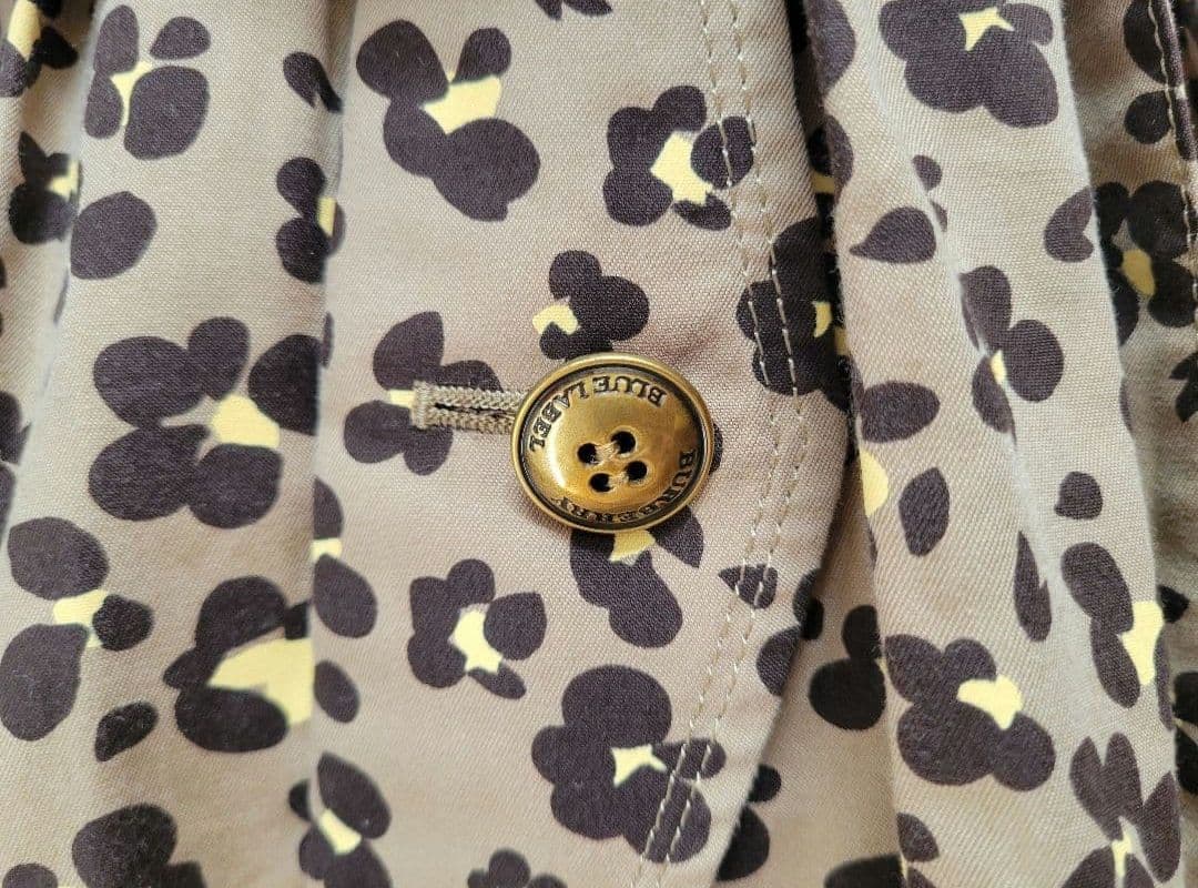 00s y2k BURBERRY BLUE LABEL 平成ギャル レオパード柄