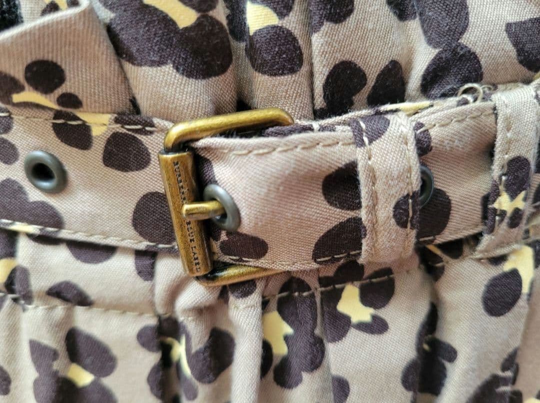00s y2k BURBERRY BLUE LABEL 平成ギャル レオパード柄