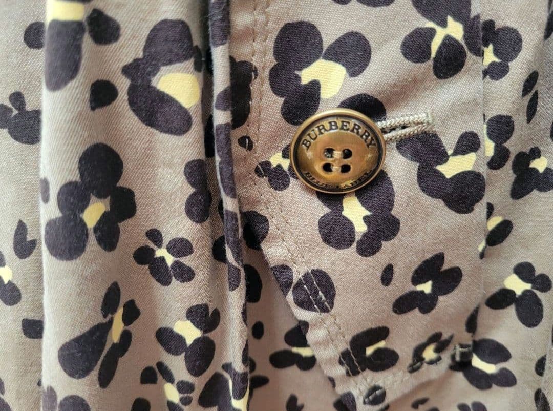 00s y2k BURBERRY BLUE LABEL 平成ギャル レオパード柄