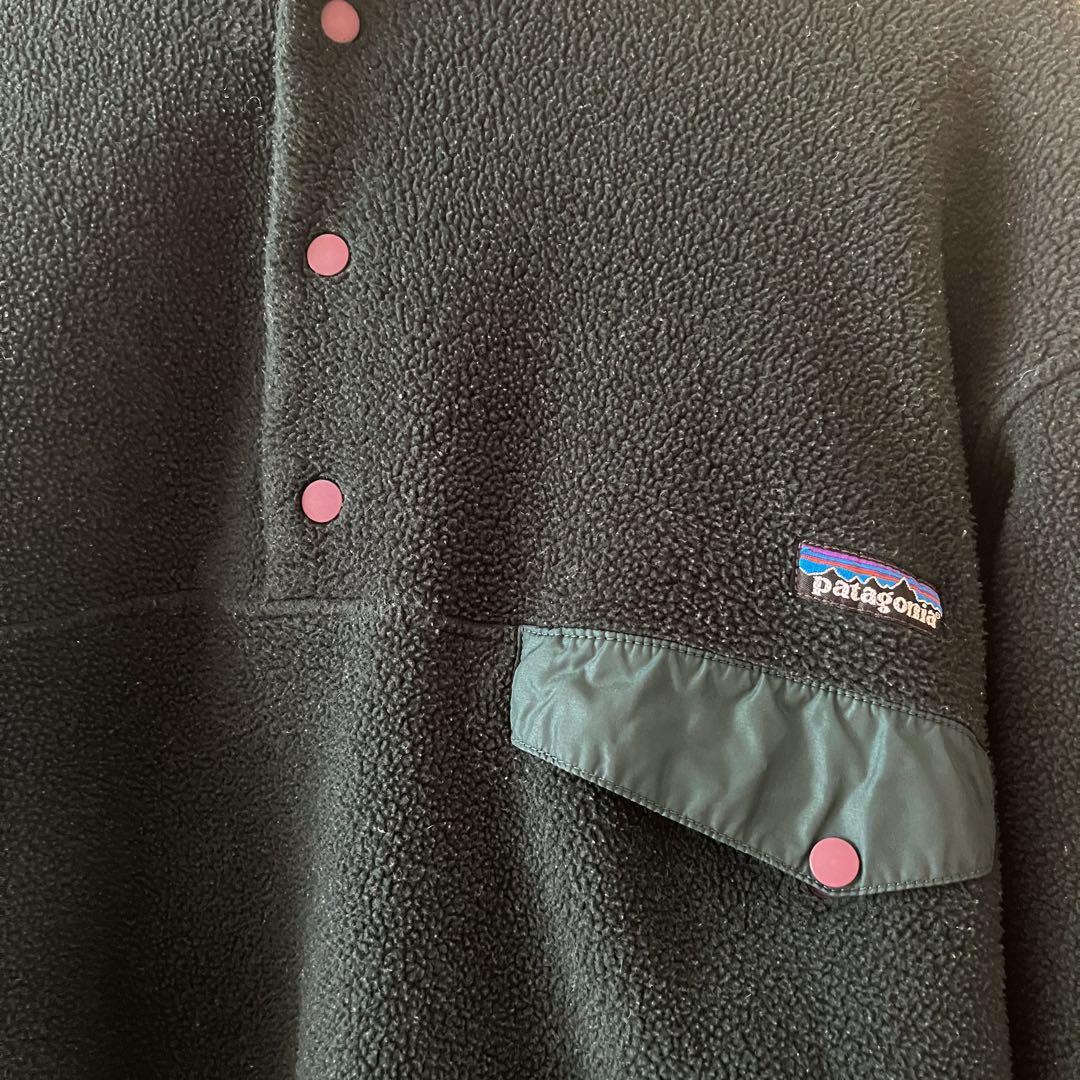 \"*\"様 90s patagonia パタゴニア スナップt ハンターグリーン