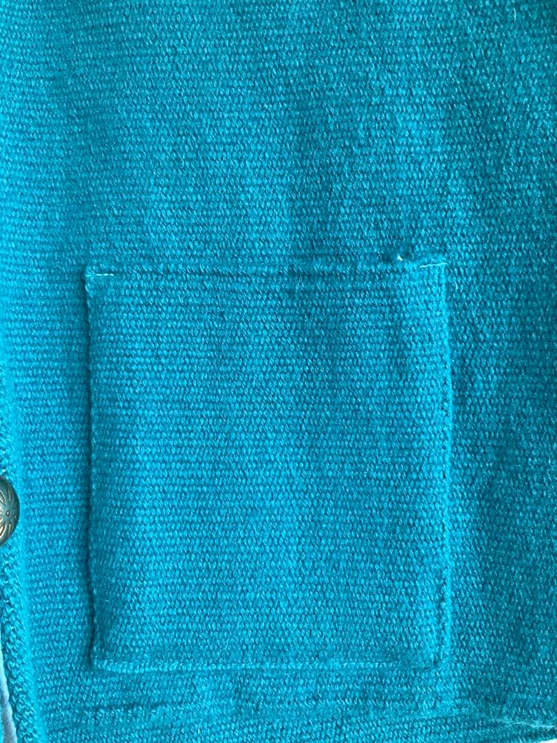 t*o様 新品TRUJILLO'S CHIMAYO VEST TURQUOISE