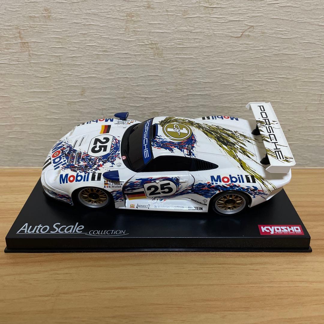 シ*谷様 ☆京商ミニッツ ポルシェ911 GT1 Mobil オートスケールコレ