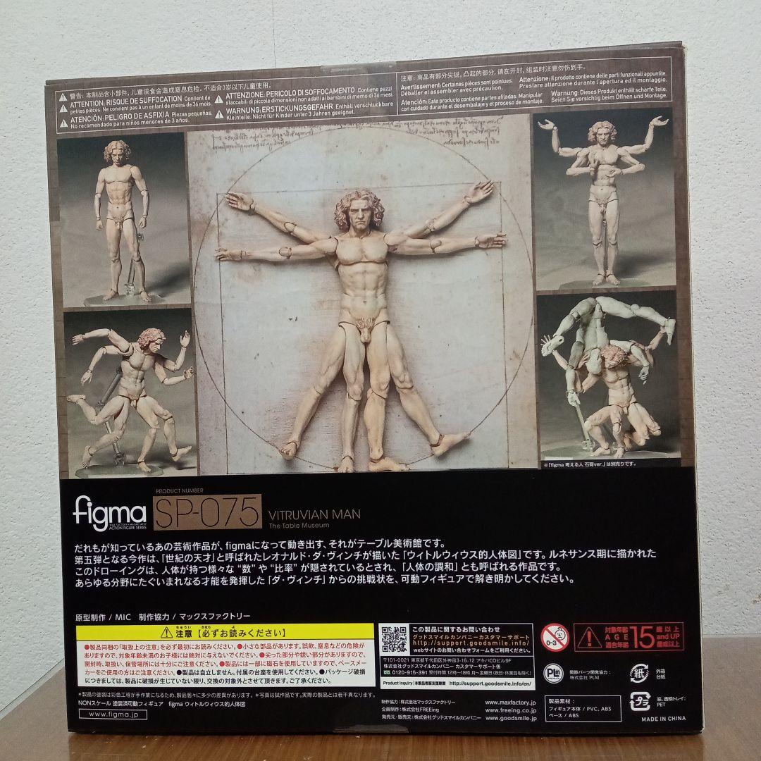 新品figma SP-075 ヴィトルヴィウス的人体図