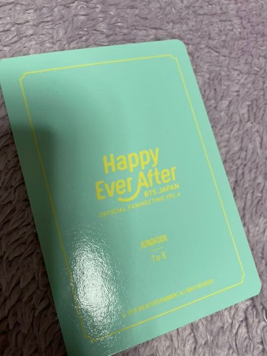 bts ハピエバ happy ever 公式ミニフォ ジョングク