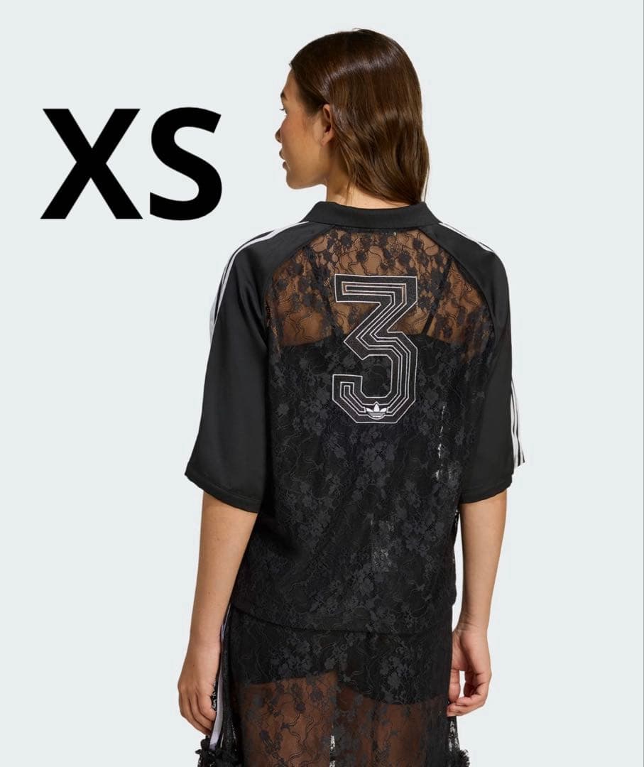 レースジャージトップス アディダスオリジナルス XS ブラック adidas
