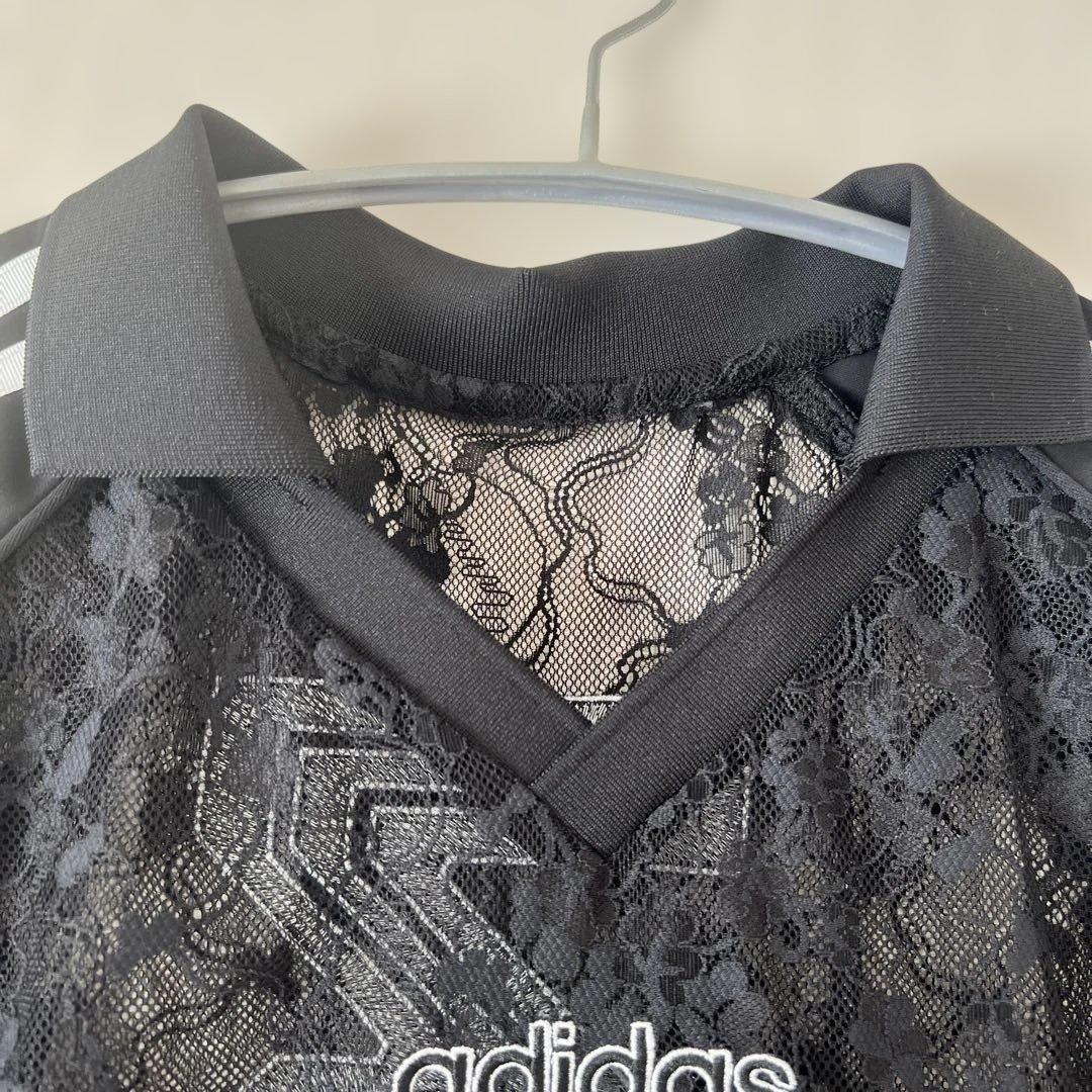 レースジャージトップス アディダスオリジナルス XS ブラック adidas