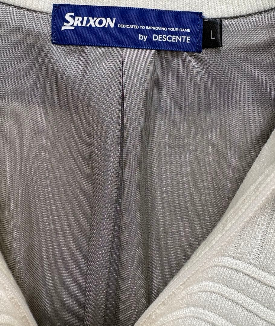 スリクソン(SRIXON) セーターハーフジップ 蓄熱保温裏地付き　Ｌサイズ