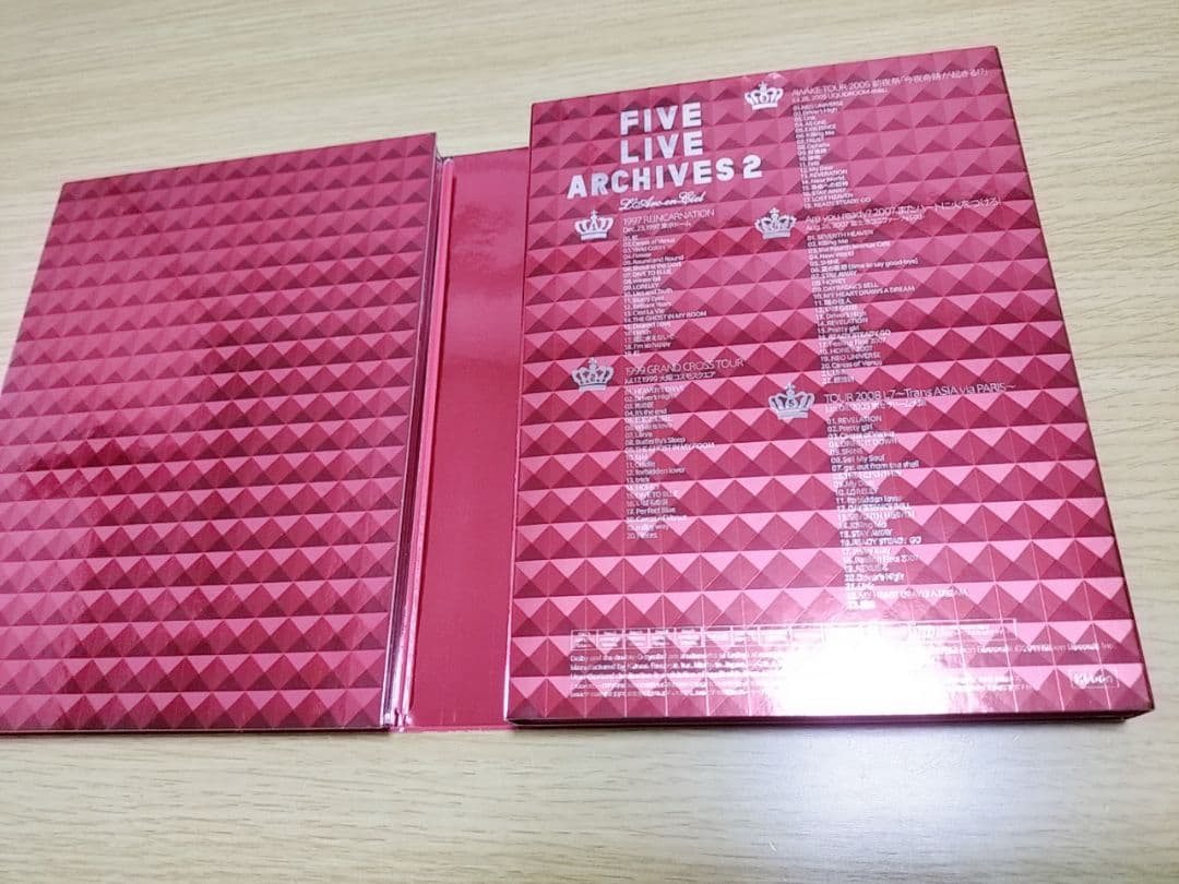 FIVE LIVE ARCHIVES 2 ラルク
