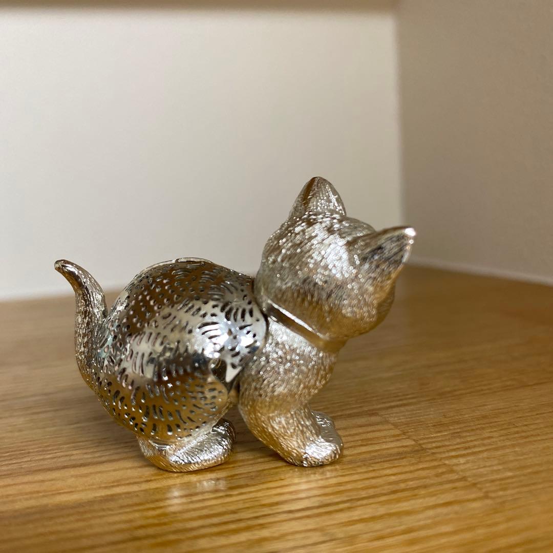 クリストフル　猫　オブジェ