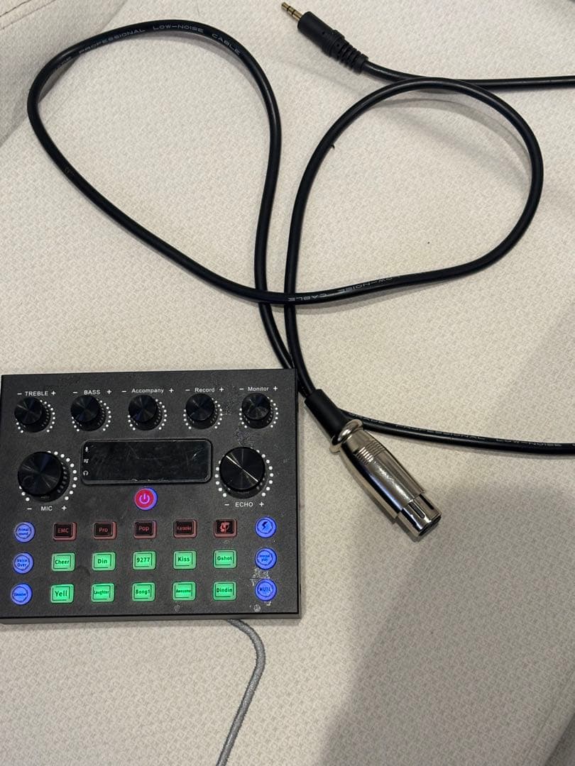 本格的ゲーミングマイク ケーブル付き