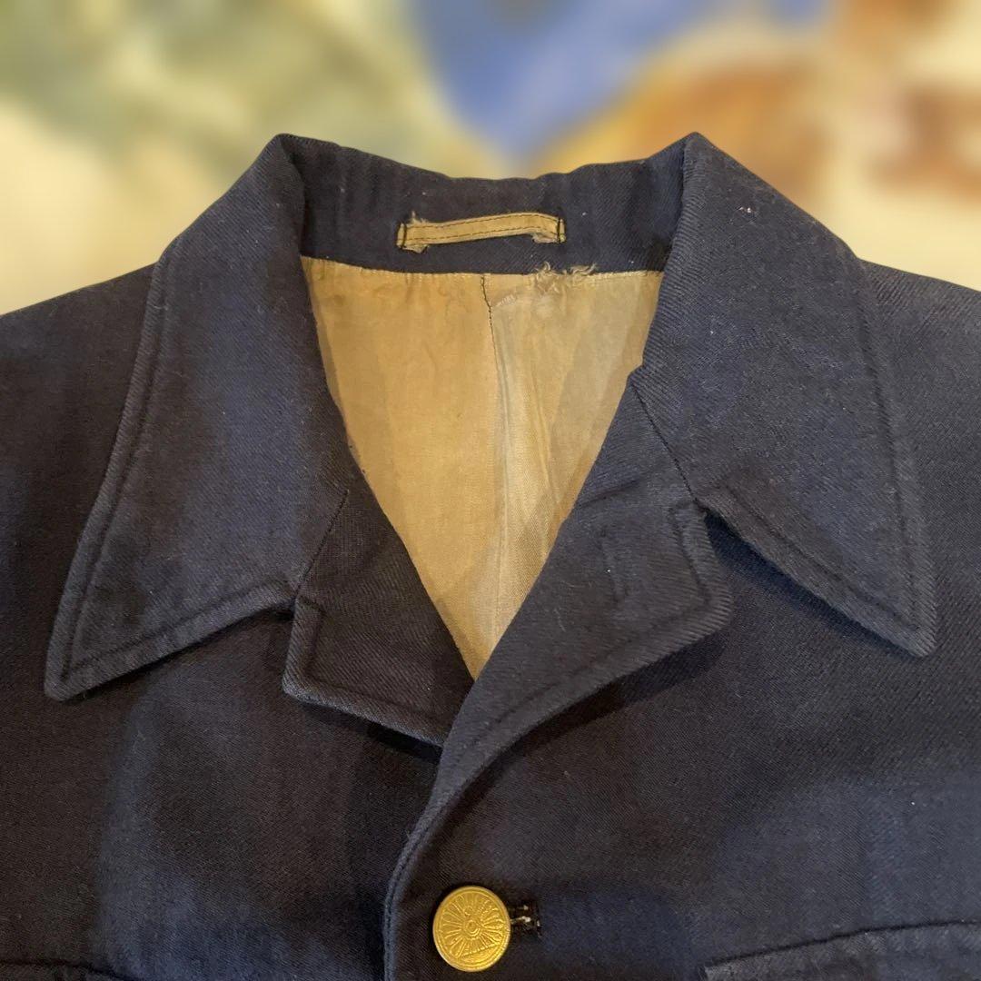 て*つ様 希少　昭和レトロ　国鉄　金ボタン制服 並2号　上着