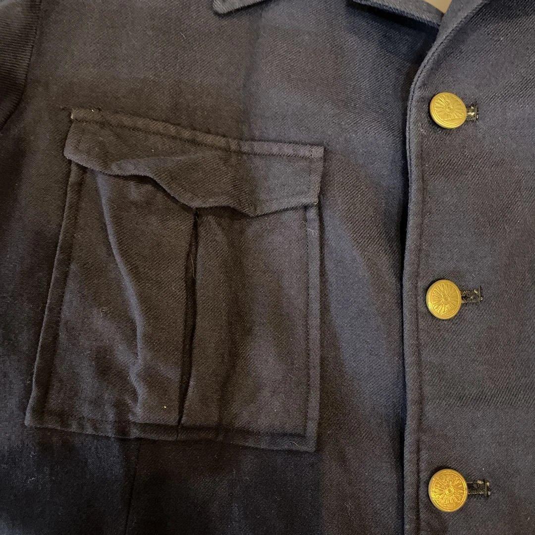 て*つ様 希少　昭和レトロ　国鉄　金ボタン制服 並2号　上着