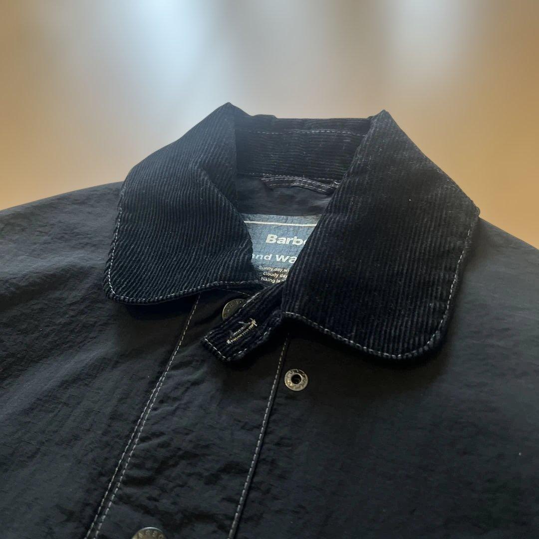 Barbour × and wander Pivot Jacket 黒 M 美品