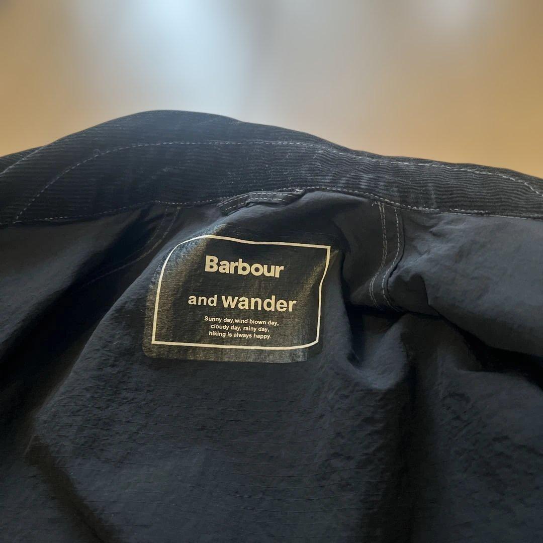Barbour × and wander Pivot Jacket 黒 M 美品