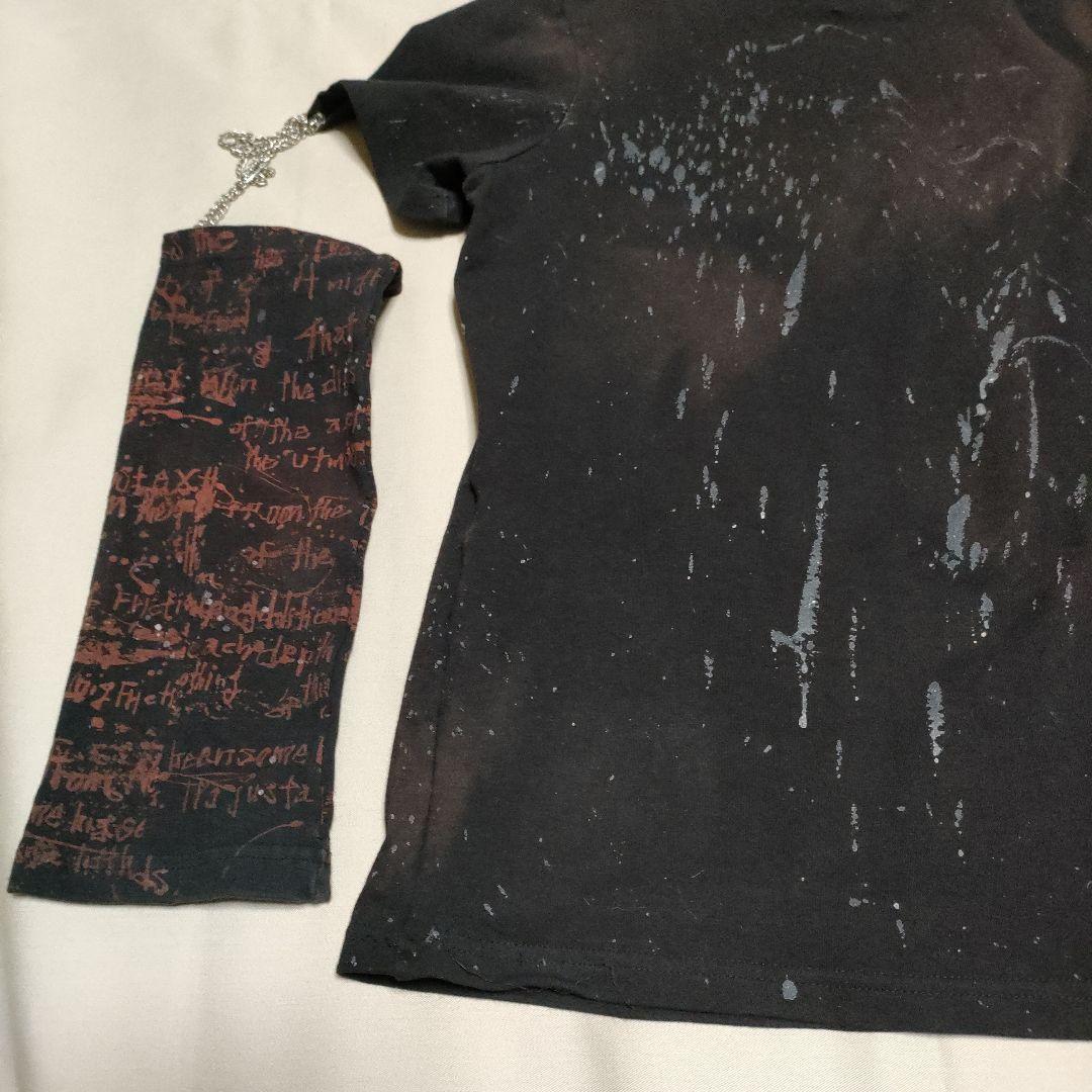 h.ANARCHY パーカー フード Tシャツ アームカバー NAOTO 黒