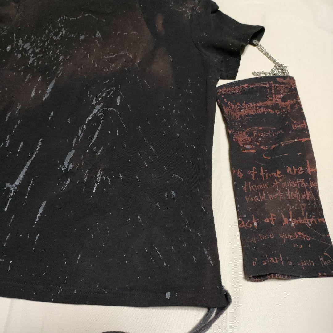 h.ANARCHY パーカー フード Tシャツ アームカバー NAOTO 黒
