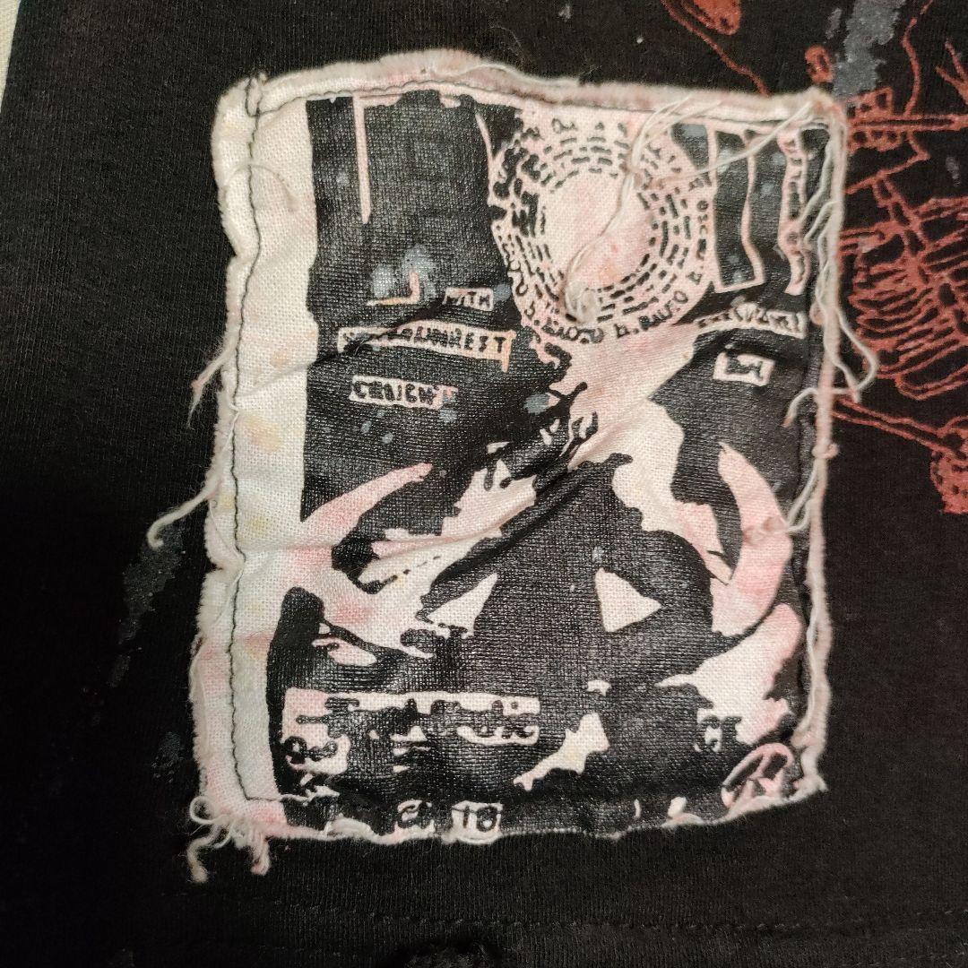 h.ANARCHY パーカー フード Tシャツ アームカバー NAOTO 黒