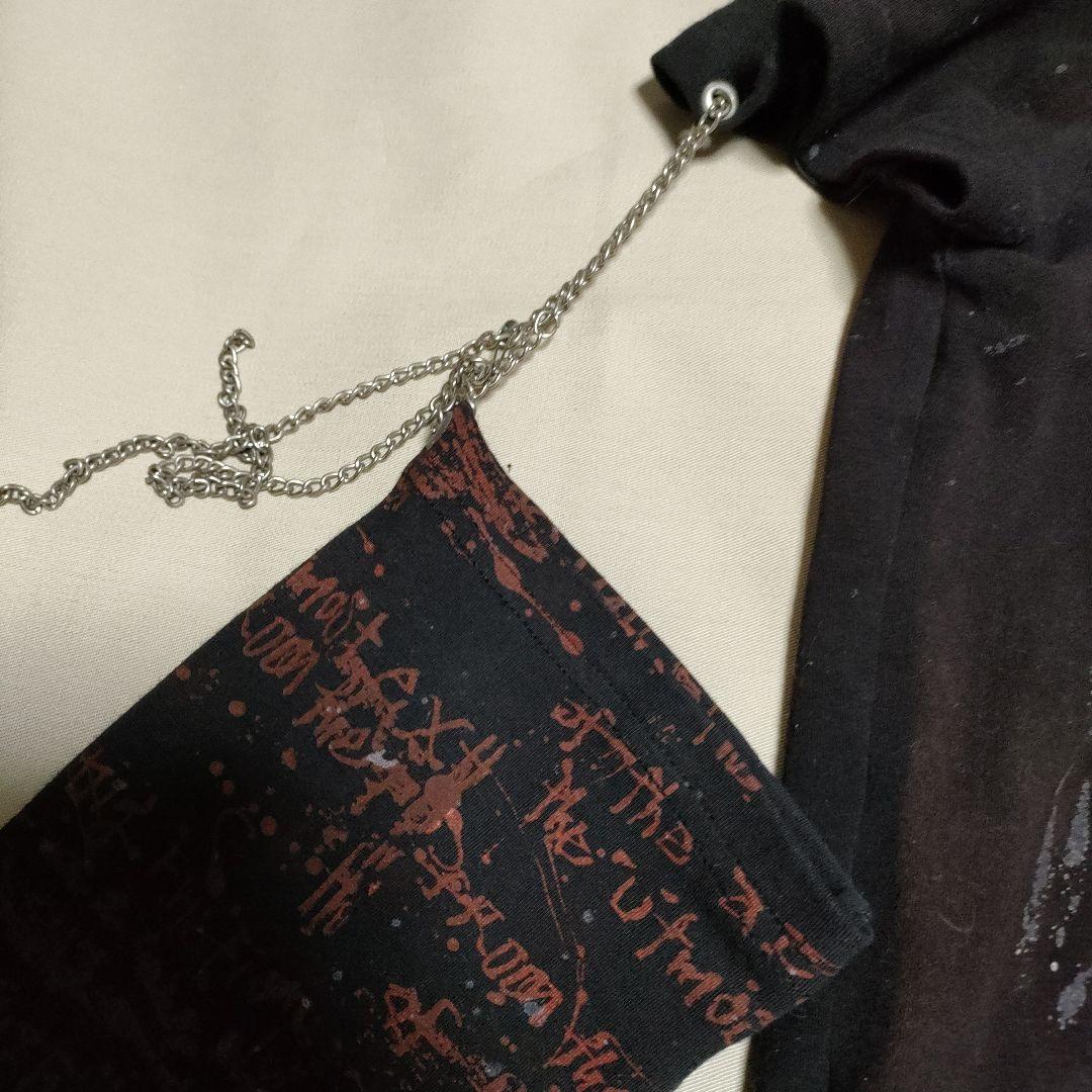 h.ANARCHY パーカー フード Tシャツ アームカバー NAOTO 黒
