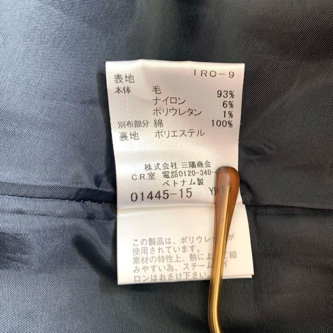 BURBERRY バーバリー　半袖ワンピース　 M グレー　ウエストベルト