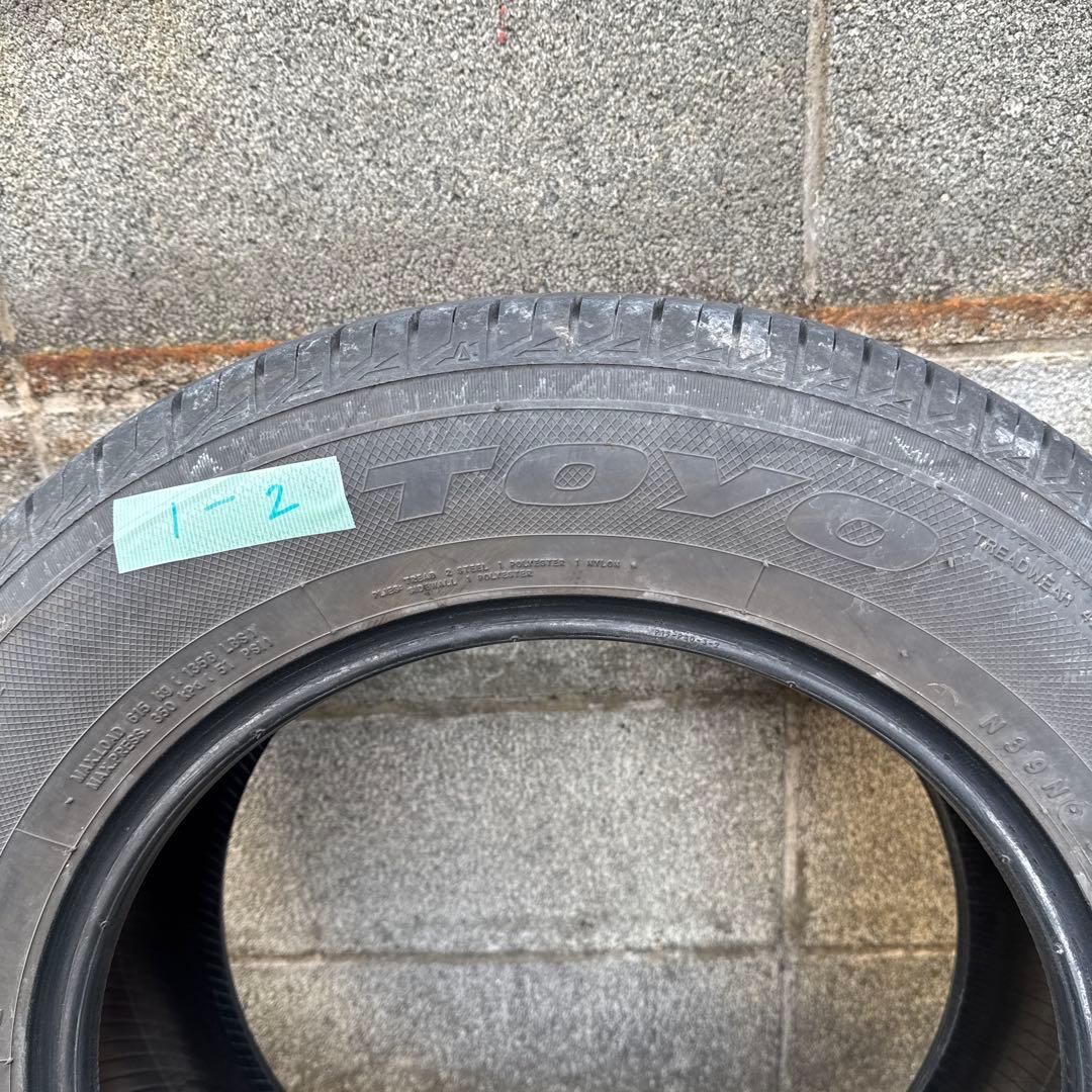 TOYO 195/65R15 2本　24年製　中古品　1