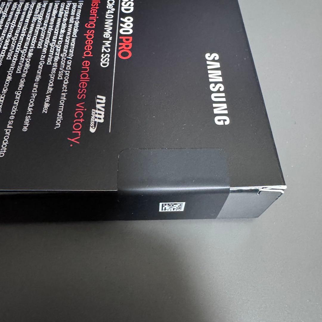 新品未開封 Samsung 990 PRO 2TB M.2 SSD