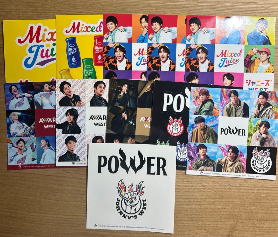 特別価格‼️ ジャニーズWEST CD まとめ売り 特典