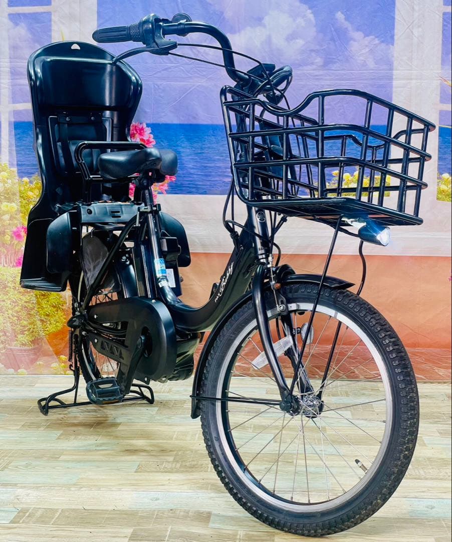 2019年パスバビー12AH⭐️ヤマハ子供乗せ電動アシスト自転車Y3422