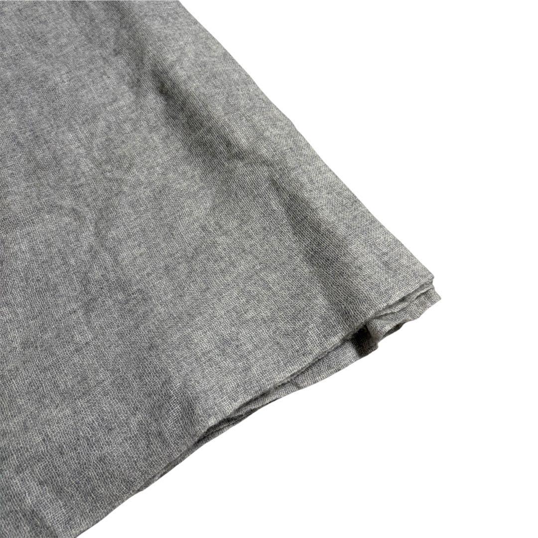theory セオリー　ストール　カシミヤ100 グレー　大判