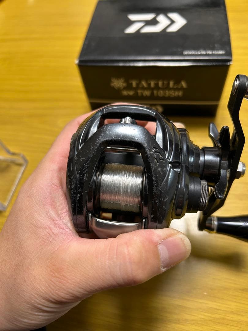 ダイワ　20タトゥーラ　SV TW 103sh ハンドルカスタム　バス釣り