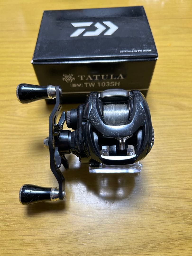 ダイワ　20タトゥーラ　SV TW 103sh ハンドルカスタム　バス釣り