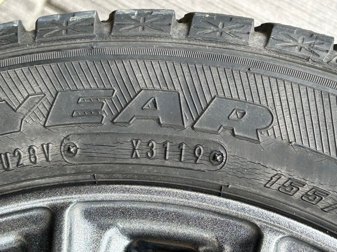 ☆中古☆溝無☆4.5J×14 ET:45 PCD100 4穴 2本②