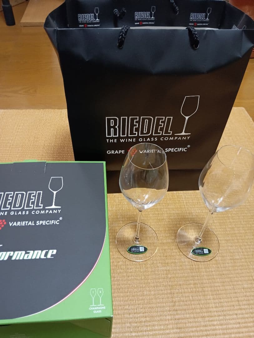 RIEDEL Performance シャンパングラス 2個セット