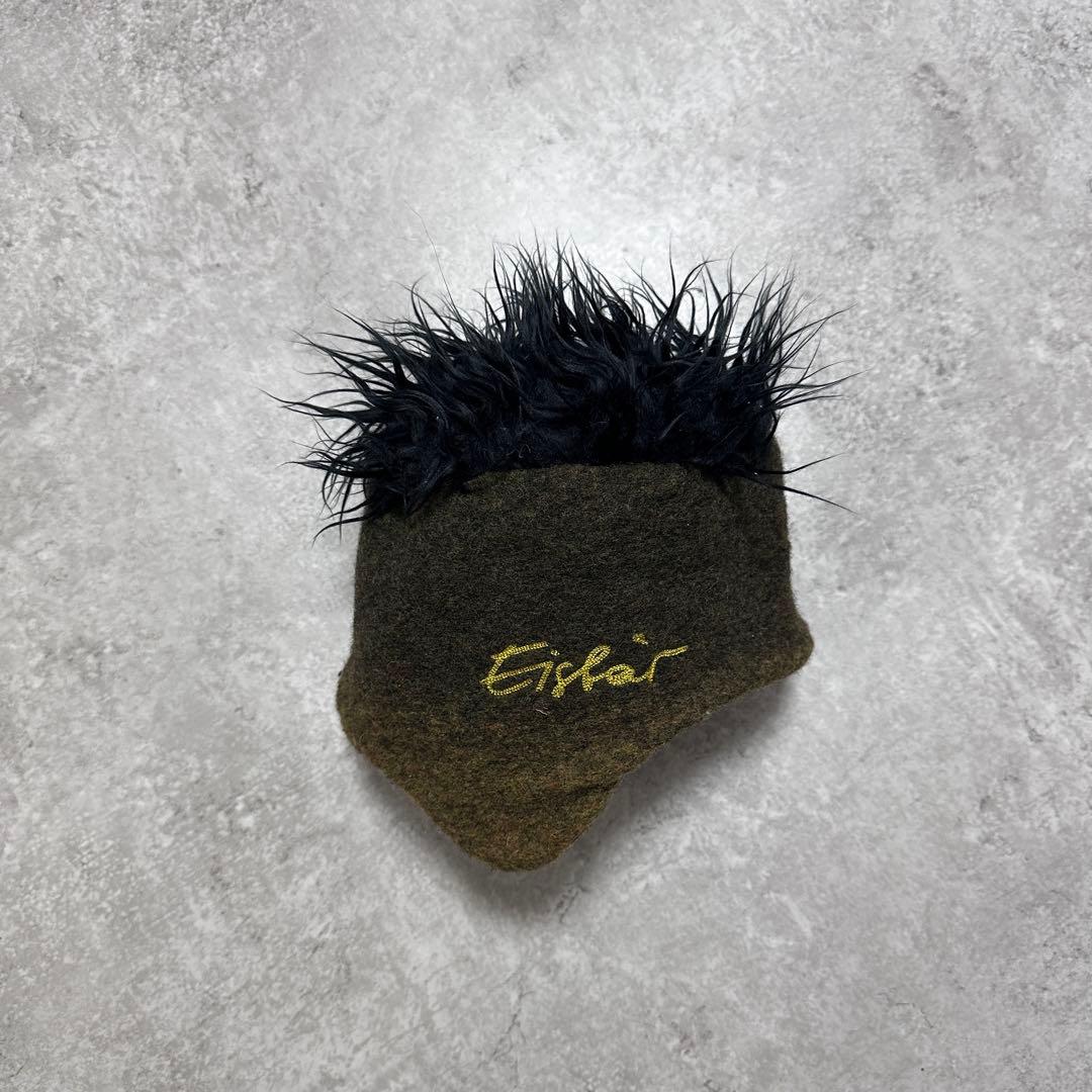 00s Eisbär Spiky Hair Fleece Beanie